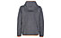 Meru Taunton Jr - felpa in pile - ragazzo, Grey/Orange