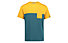 Meru Trikala Jersey - T-Shirt Wandern - Herren, Yellow/Green