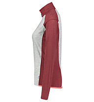 Meru Vordingborg W - felpa in pile - donna, Grey/Red