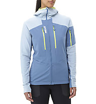 Millet Pierra Ment Hoodie M - giacca ibrida - donna, Light Blue/Green