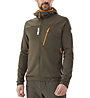 Millet Seneca Fleece Hoodie M - felpa in pile - uomo, Dark Green/Orange