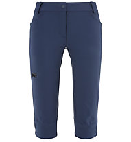 Millet Trekker STR 3/4 W - pantaloni corti trekking - donna, Blue