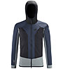 Millet Trilogy Hybrid Alpha - giacca ibrida con cappuccio - uomo, Dark Blue/Grey