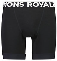 Mons Royale Epic Merino Bike SL - pantaloncini bici - uomo, Black