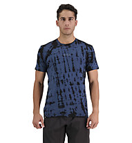 Mons Royale Icon AOP - maglietta tecnica - uomo, Blue/Black