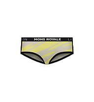 Mons Royale Sylvia Boyleg - Funktionsunterhose - Damen, Beige/Yellow/Black