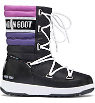 MOON BOOTS MB WE Quilted JR WP - Moon Boot - bambino, Black