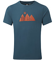 Mountain Equipment Mountain Sun M - T-Shirt - Herren, Blue/Red