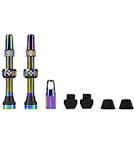 Muc-Off Kit valvole tubeless 44 mm/60 mm/80mm, Gold/Violet/Blue