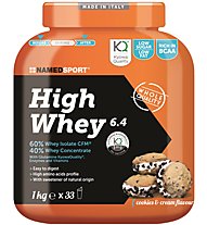NamedSport High Whey 6.4 1 kg - proteine, Cookies Cream