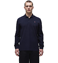 Napapijri Ealis LS - Polo - Herren, Dark Blue