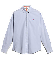 Napapijri G-Graie - camicia maniche lunghe - uomo, Light Blue