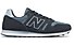 New Balance 373 Suede Textile - sneakers - donna, Blue/Dark Grey