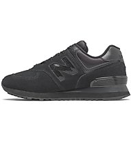 New Balance WL574 Winter Suede W - sneakers - donna, Black