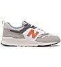 New Balance 997 90's Style - sneakers - uomo, Grey/Orange