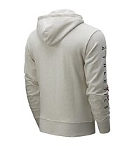 New Balance Essential Icon Fleece - giacca della tuta - uomo, White
