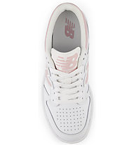 New Balance GSB480 - Sneakers - Mädchen, White/Rose