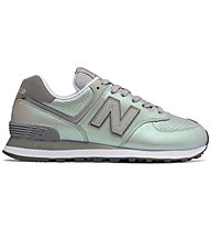 New Balance W574 Synthetic Metallic - sneakers - donna, Grey