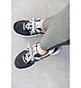 New Balance WL574 Suede Mesh - Sneaker - Damen, Black
