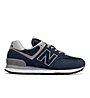 New Balance WL574 Suede Mesh - sneakers - donna, Blue