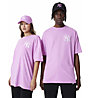 New Era Cap League Essential New York Yankees - T-Shirt - Unisex, Pink
