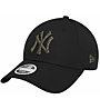 New Era Cap Metallic Logo 9Forty New York Yankees W - cappellino - donna, Black