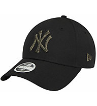 New Era Cap Metallic Logo 9Forty New York Yankees W - cappellino - donna, Black