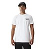 New Era Cap Metallic T LA Lakers - T-shirt - uomo, White/Silver