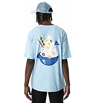 New Era Cap Mlb Icecream Graphic Los Angeles Dodgers M - T-Shirt - Herren, Light Blue