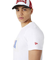 New Era Cap NBA Logo T - T-shirt - Herren, White/Blue/Red