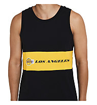 New Era Cap NBA Tank Los Angeles Lakers - Trägeshirt - Basket, Black/Yellow