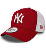 New Era Cap New York Yankees Clean Trucker - cappellino, Red/White