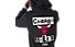 New Era Cap Newspaper Graphic M - Kapuzenpullover - Herren, Black