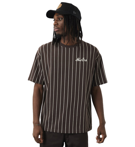 Official New Era Pinstripe Oversized T-Shirt C2_108