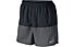 Nike 5" Distance - pantaloncini running - uomo, Black/Anthracite/Ref.Silver