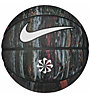 Nike 8P Revival - pallone da basket, Black/Yellow/Green