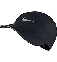 Nike AeroBill Elite - cappellino running, Black