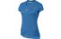 Nike Aeroreact Short Sleeve Laufshirt Damen, Blue