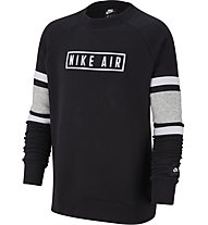 Nike Air - felpa - ragazzo, Black/White