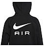 Nike Air Big - felpa con cappuccio - ragazzo, Black