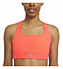 Nike Air Swoosh W's Medium-Support Sports - Sport-BH- Damen, Orange