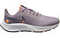 Nike Air Zoom Pegasus 38 Shield - scarpe running neutre - donna , Light Purple/Black/Orange