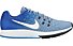 Nike Air Zoom Structure 19 - Laufschuhe, White/Light Blue