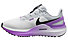 Nike Air Zoom Structure 25 W - scarpe running neutre - donna, White/Purple/Black