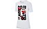 Nike Sportswear DT Shoebox Jdi - T-shirt fitness - bambino, White