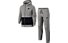 Nike Boys' Sportswear Track Suit Trainingsanzug Jungen, Dark Grey Heather/Black
