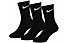 Nike Basic Pack Crew - calzini lunghi - bambino, Black