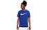 Nike Brandriff - t-shirt fitness - uomo, Blue