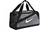 Nike Brasilia (Small) - borsone sportivo, Grey/Black/White
