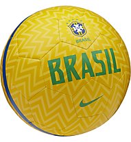 Nike Nike Brasil CBF Prestige Mondiale 2018 - pallone calcio, Yellow